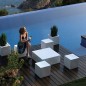 Quadrat Pouf 120x120x40cm