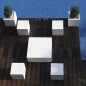 Quadrat Pouf 120x120x40cm