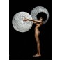 Random Light II Suspension Blanche Taille au Choix