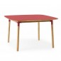 Form Table 120 X 120cm Rouge