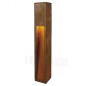 Rusty Slot Borne Eclairage Exterieur H 80cm