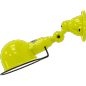Applique murale SIGNAL Réflecteur 10cm Jaune + INTERRUPTEUR