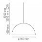 Skygarden 2 Suspension Ø 90 cm