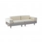 Happylife Sofà Sofa Modulaire Gris Laqué