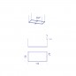 Spigolo Suspension Horizontale