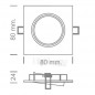 Spot Encastrable Basse Tension Bridge 12V
