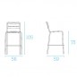 Star Tabouret de Jardin