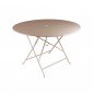 Bistro Table Ronde Ø117cm Muscade