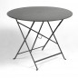 Bistro Table Ronde Ø96cm Carbone