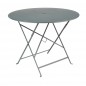 Bistro Table Ronde Ø96cm Gris Orage