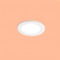 Encastré rond blanc diffusant 350lms
