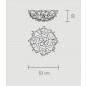 Veli Applique/Plafonnier OR