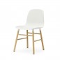 Form Chaise Pieds en Chêne 