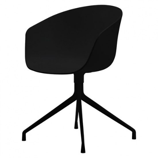 fauteuil-pivotant-about-a-chair-hay-noir-1