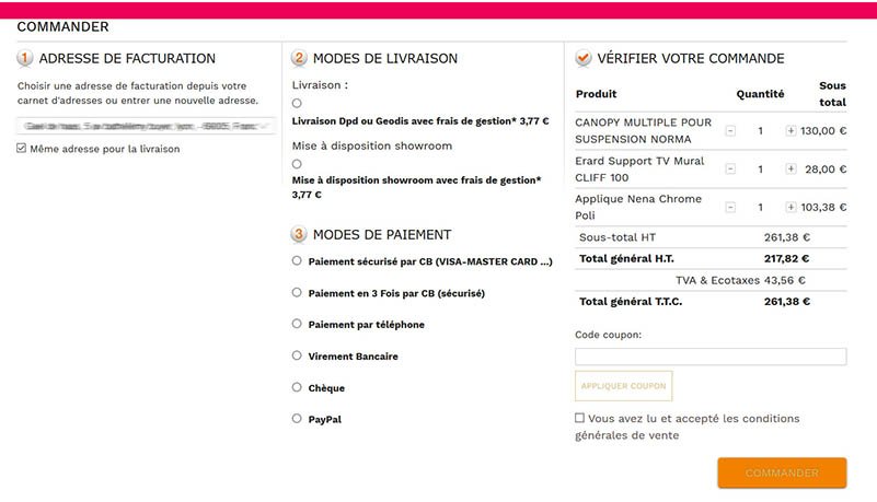 Ilightyou Validation de devis "panier"